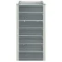 Arriate elevado de jardín acero galvanizado gris 240x40x77 cm de vidaXL, Maceteros y jardineras - Ref: Foro24-47040, Precio: ...
