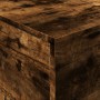 Mesa de centro con luces LED roble ahumado 90x50x40 cm de , Mesas de centro - Ref: Foro24-839879, Precio: 64,47 €, Descuento: %