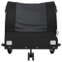 Remolque para bicicleta hierro negro 30 kg de , Remolques para bicicletas - Ref: Foro24-94143, Precio: 88,38 €, Descuento: %