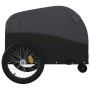 Remolque para bicicleta hierro negro 30 kg de , Remolques para bicicletas - Ref: Foro24-94143, Precio: 88,38 €, Descuento: %