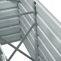 Arriate de jardín de acero galvanizado marrón 240x40x77 cm de vidaXL, Maceteros y jardineras - Ref: Foro24-47042, Precio: 71,...