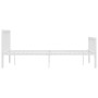 Estructura de cama de metal blanco 160x200 cm de vidaXL, Camas y somieres - Ref: Foro24-284566, Precio: 102,03 €, Descuento: %