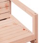 Silla de jardín madera maciza Douglas 57,5x63x76 cm de , Sillas de jardín - Ref: Foro24-832550, Precio: 60,45 €, Descuento: %