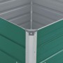 Jardinera elevada de acero galvanizado verde 100x100x77 cm de vidaXL, Maceteros y jardineras - Ref: Foro24-47021, Precio: 58,...