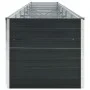 Arriate de jardín de acero galvanizado antracita 480x80x77 cm de vidaXL, Maceteros y jardineras - Ref: Foro24-47071, Precio: ...