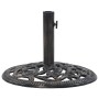 Base de sombrilla de hierro fundido color bronce 12 kg 48 cm de vidaXL, Bases para sombrillas - Ref: Foro24-47861, Precio: 60...