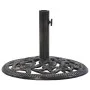 Base de sombrilla de hierro fundido color bronce 12 kg 48 cm de vidaXL, Bases para sombrillas - Ref: Foro24-47861, Precio: 56...