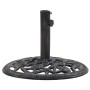 Base de sombrilla de hierro fundido color bronce 12 kg 48 cm de vidaXL, Bases para sombrillas - Ref: Foro24-47861, Precio: 60...