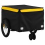 Remolque para bicicleta hierro negro y amarillo 30 kg de , Remolques para bicicletas - Ref: Foro24-94099, Precio: 89,78 €, De...
