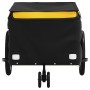 Remolque para bicicleta hierro negro y amarillo 30 kg de , Remolques para bicicletas - Ref: Foro24-94099, Precio: 89,78 €, De...