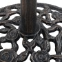 Base de sombrilla de hierro fundido color bronce 12 kg 48 cm de vidaXL, Bases para sombrillas - Ref: Foro24-47861, Precio: 60...