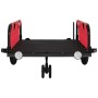 Remolque para bicicletas hierro y tela Oxford rojo de , Remolques para bicicletas - Ref: Foro24-94188, Precio: 84,29 €, Descu...