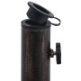 Base de sombrilla de hierro fundido color bronce 12 kg 48 cm de vidaXL, Bases para sombrillas - Ref: Foro24-47861, Precio: 60...