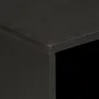 Mesita de noche madera maciza de mango negra 50x33x60 cm de , Mesitas de noche - Ref: Foro24-356829, Precio: 66,89 €, Descuen...