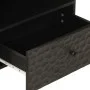 Mueble de TV madera maciza de mango negro 80x33x46 cm de , Muebles TV - Ref: Foro24-356836, Precio: 59,12 €, Descuento: %
