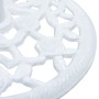 Base de sombrilla de hierro fundido blanco 12 kg 48 cm de vidaXL, Bases para sombrillas - Ref: Foro24-47860, Precio: 60,89 €,...