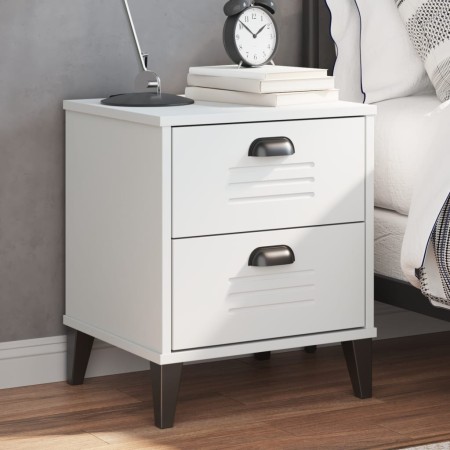 Mesita de noche VIKEN madera de ingeniería blanca de , Mesitas de noche - Ref: Foro24-374908, Precio: 51,95 €, Descuento: %