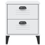 Mesita de noche VIKEN madera de ingeniería blanca de , Mesitas de noche - Ref: Foro24-374908, Precio: 51,95 €, Descuento: %