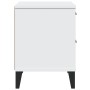 Mesita de noche VIKEN madera de ingeniería blanca de , Mesitas de noche - Ref: Foro24-374908, Precio: 51,95 €, Descuento: %