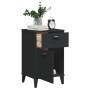 Mesita de noche VIKEN madera de ingeniería negra de , Mesitas de noche - Ref: Foro24-374915, Precio: 57,41 €, Descuento: %