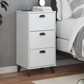 Mesita de noche VIKEN madera de ingeniería blanca de , Mesitas de noche - Ref: Foro24-374917, Precio: 73,34 €, Descuento: %