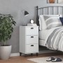 Mesita de noche VIKEN madera de ingeniería blanca de , Mesitas de noche - Ref: Foro24-374917, Precio: 74,25 €, Descuento: %