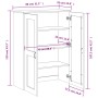 Aparador superior VIKEN madera de ingeniería blanco de , Aparadores - Ref: Foro24-374941, Precio: 201,77 €, Descuento: %