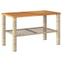 Set muebles de jardín 4 piezas y cojines ratán sintético beige de , Conjuntos de jardín - Ref: Foro24-366268, Precio: 196,59 ...