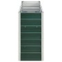 Arriate de jardín de acero galvanizado verde 240x40x77 cm de vidaXL, Maceteros y jardineras - Ref: Foro24-47041, Precio: 58,6...