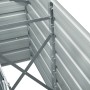 Arriate de jardín de acero galvanizado verde 240x40x77 cm de vidaXL, Maceteros y jardineras - Ref: Foro24-47041, Precio: 58,6...