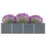 Jardinera elevada acero galvanizado gris 320x40x77 cm de vidaXL, Maceteros y jardineras - Ref: Foro24-47048, Precio: 98,69 €,...