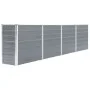 Jardinera elevada acero galvanizado gris 320x40x77 cm de vidaXL, Maceteros y jardineras - Ref: Foro24-47048, Precio: 94,62 €,...