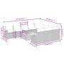Set de sofás de jardín 11pzas con cojines ratán sintético beige de , Conjuntos de jardín - Ref: Foro24-3227185, Precio: 722,4...