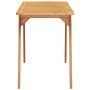 Mesa de comedor de jardín madera maciza de acacia 110x56x75 cm de , Mesas de jardín - Ref: Foro24-366372, Precio: 93,01 €, De...