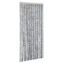 Cortina antimoscas chenilla gris negro y blanco 90x200 cm de , Mosquiteras para ventanas - Ref: Foro24-377334, Precio: 62,50 ...