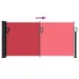 Toldo lateral retráctil rojo 100x300 cm de , Sombrillas - Ref: Foro24-4004267, Precio: 67,52 €, Descuento: %