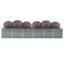 Arriate de jardín de acero galvanizado gris 480x80x77 cm de vidaXL, Maceteros y jardineras - Ref: Foro24-47068, Precio: 147,3...