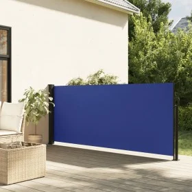 Toldo lateral retráctil azul 120x600 cm de , Sombrillas - Ref: Foro24-4004491, Precio: 107,16 €, Descuento: %