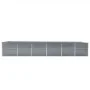 Arriate de jardín de acero galvanizado gris 480x80x77 cm de vidaXL, Maceteros y jardineras - Ref: Foro24-47068, Precio: 147,3...
