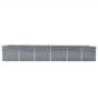 Arriate de jardín de acero galvanizado gris 480x80x77 cm de vidaXL, Maceteros y jardineras - Ref: Foro24-47068, Precio: 154,1...