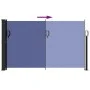 Toldo lateral retráctil azul 120x600 cm de , Sombrillas - Ref: Foro24-4004491, Precio: 107,16 €, Descuento: %
