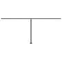 Toldo de pie retráctil manual gris antracita 600x300 cm de , Toldos - Ref: Foro24-3069799, Precio: 556,15 €, Descuento: %