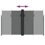 Toldo lateral retráctil gris antracita 200x600 cm de , Sombrillas - Ref: Foro24-4004853, Precio: 186,98 €, Descuento: %