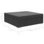 Set de muebles de jardín y cojines 7 pzas ratán sintético negro de vidaXL, Conjuntos de jardín - Ref: Foro24-47256, Precio: 8...