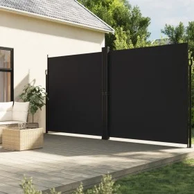 Toldo lateral retráctil negro 220x600 cm de , Sombrillas - Ref: Foro24-4004864, Precio: 185,15 €, Descuento: %