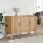 Aparador OLDEN madera maciza de pino marrón 114x43x73,5 cm de , Aparadores - Ref: Foro24-358597, Precio: 183,30 €, Descuento: %