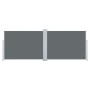 Toldo lateral retráctil gris antracita 120x1000 cm de , Sombrillas - Ref: Foro24-48480, Precio: 94,94 €, Descuento: %
