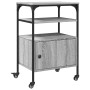 Soporte de impresora 3 niveles gris Sonoma 50x40x76 cm de , Soportes para impresoras - Ref: Foro24-842294, Precio: 67,81 €, D...