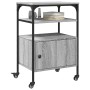 Soporte de impresora 3 niveles gris Sonoma 50x40x76 cm de , Soportes para impresoras - Ref: Foro24-842294, Precio: 67,81 €, D...