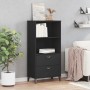Librería VIKEN madera de ingeniería negro 60x35x123 cm de , Librerías y estanterías - Ref: Foro24-374948, Precio: 132,94 €, D...